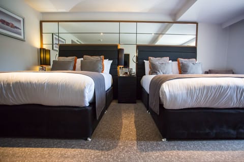 Standard Room, 2 Double Beds | Premium bedding, free minibar, in-room safe, individually decorated