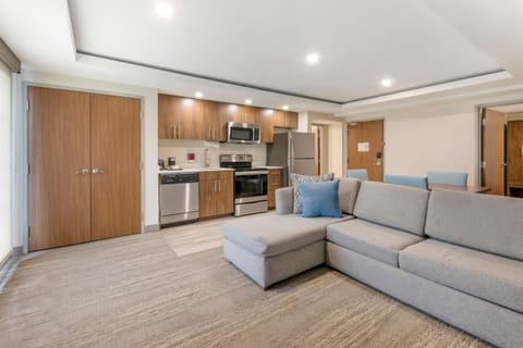 Desk, blackout drapes, soundproofing, iron/ironing board