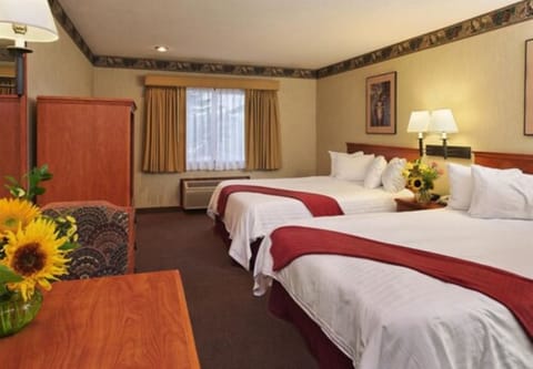 Standard Room, 2 Queen Beds | In-room safe, blackout drapes, iron/ironing board, free WiFi