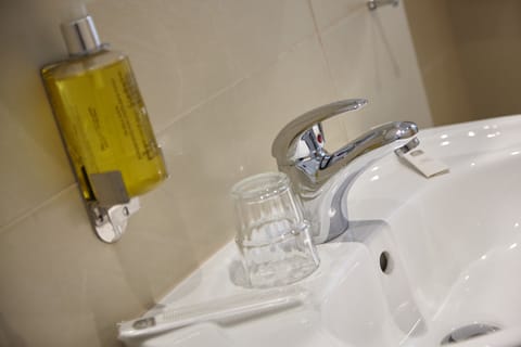 Standard Room, 1 Double Bed | Bathroom | Deep soaking tub, rainfall showerhead, eco-friendly toiletries