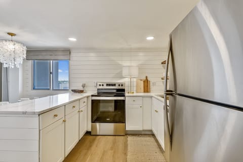 Condo, 3 Bedrooms, Balcony, Ocean View (A1-103) | Private kitchen | Full-size fridge, microwave, stovetop, dishwasher