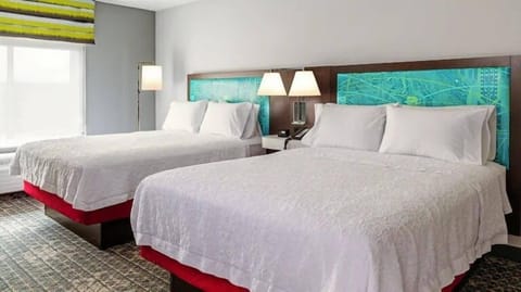 Premium bedding, pillowtop beds, in-room safe, desk