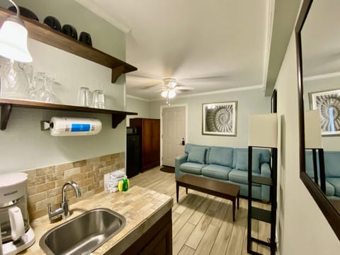 Condo, 1 Bedroom, Kitchenette (216) | Living area | Flat-screen TV