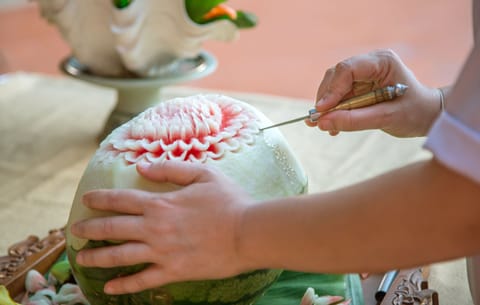 Dinner served, Thai cuisine