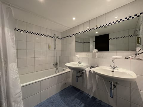 Free toiletries, hair dryer, bathrobes, slippers