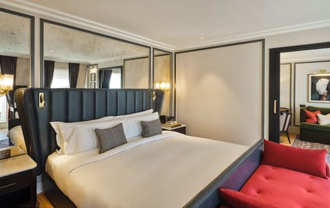 Suite (Fifth Floor ) | Premium bedding, free minibar, in-room safe, desk