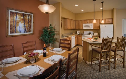 Condo, 2 Bedrooms | Private kitchen | Full-size fridge, microwave, stovetop, dishwasher