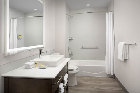 Suite, 2 Bedrooms | Bathroom | Eco-friendly toiletries, hair dryer, towels, soap