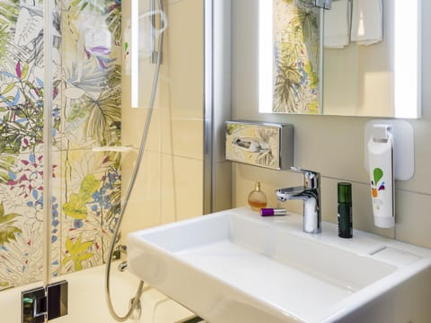 Desk, blackout drapes, soundproofing, iron/ironing board