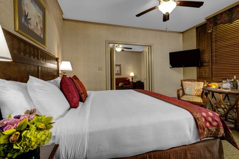 Suite, 1 King Bed | Egyptian cotton sheets, premium bedding, down comforters, pillowtop beds