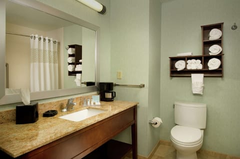 Room, 2 Queen Beds, Accessible, Bathtub (Mobility & Hearing) | Bathroom shower