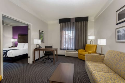 Suite, 1 King Bed, Non Smoking (Various Views) | Premium bedding, desk, laptop workspace, blackout drapes