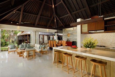 5 Bedroom Pool Villa | Private kitchen | Full-size fridge, microwave, stovetop, electric kettle