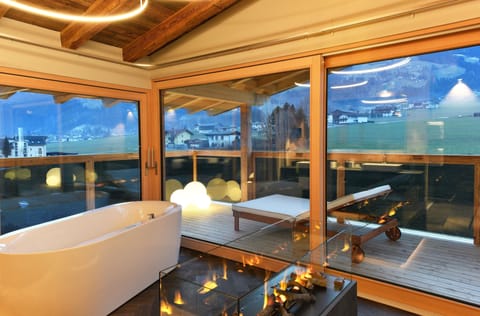 Penthouse Suite (Bergfeuer), Mountain View, Terrace, Sauna, Whirlpool | View from room