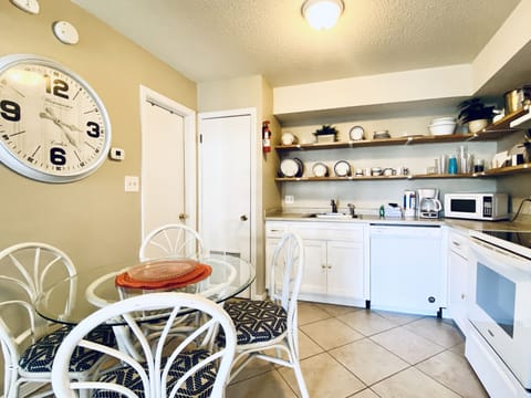 Condo, 2 Bedrooms | Private kitchen | Full-size fridge, microwave, oven, stovetop