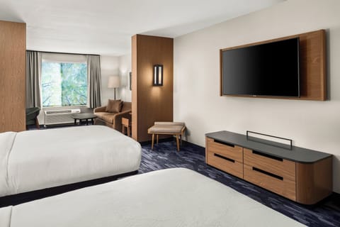 Suite, Multiple Beds | In-room safe, desk, laptop workspace, blackout drapes