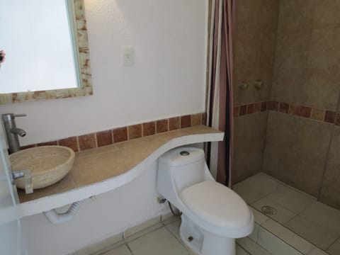 Superior Double Room | Bathroom | Shower, towels, soap, shampoo