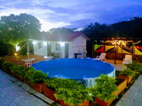 House, 2 Bedrooms, Smoking, Private Pool | Garden