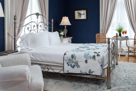 Casey's Room | Premium bedding, pillowtop beds, individually decorated, desk