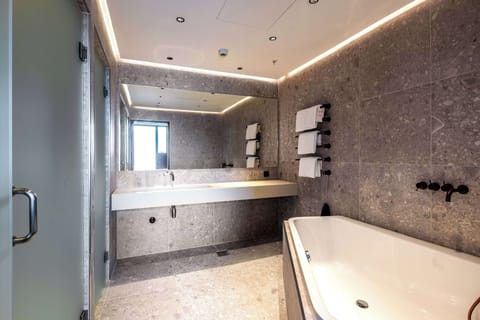 Suite (Master) | Bathroom | Free toiletries, hair dryer, towels