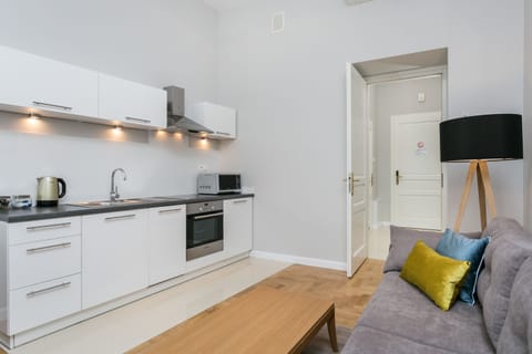 Superior Studio (Main Square) | Private kitchenette | Fridge, microwave, stovetop, electric kettle