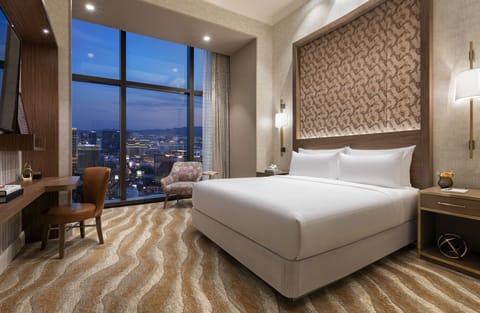 Presidential Suite, 2 Bedrooms | Premium bedding, minibar, in-room safe, blackout drapes