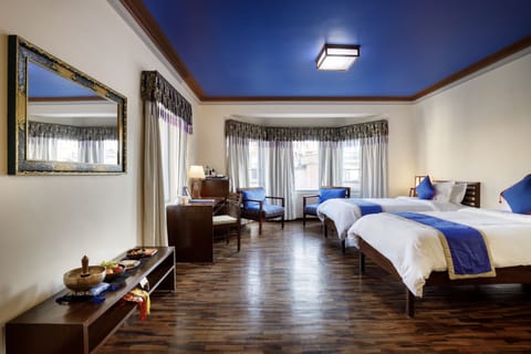 Executive Twin Room | Egyptian cotton sheets, premium bedding, Select Comfort beds, minibar