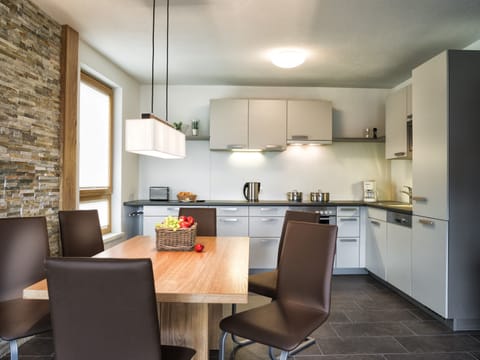 Comfort Apartment | Private kitchen | Full-size fridge, microwave, stovetop, dishwasher