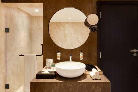 Premier Suite | Bathroom | Shower, free toiletries, hair dryer