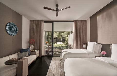 Suite, 2 Twin Beds (Garden Pool) | View from room