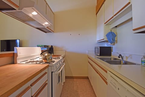 Condo, Multiple Beds, Hot Tub, Mountain View | Private kitchen | Fridge, microwave, oven, stovetop