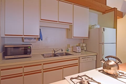 Condo, Multiple Beds, Hot Tub, Mountain View | Private kitchen | Fridge, microwave, oven, stovetop