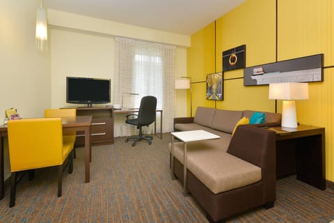 Suite, 1 Bedroom | Living area | LCD TV