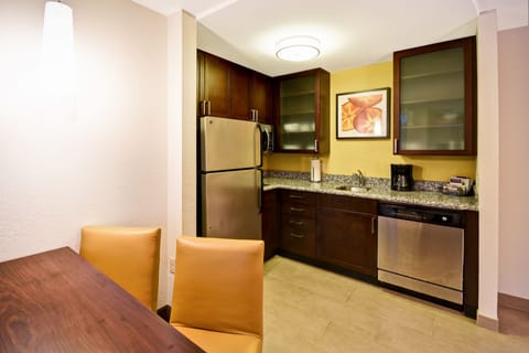 Studio, Multiple Beds | Private kitchen | Fridge, microwave, stovetop, dishwasher