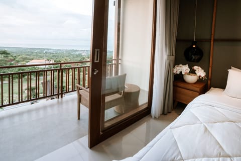 Deluxe Double or Twin Room, Hill View | View from room