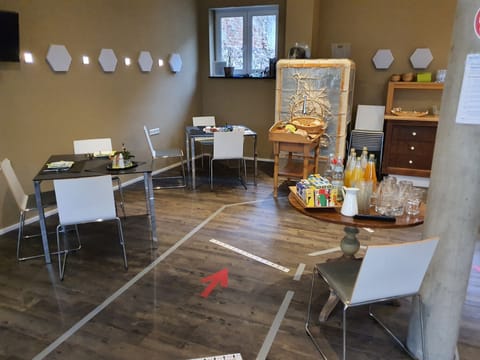 Daily buffet breakfast (EUR 12 per person)