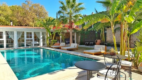 Outdoor pool, open 7:30 AM to 8:30 PM, sun loungers