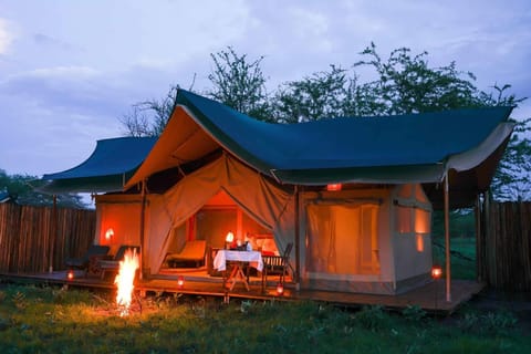 Luxury Tent | In-room safe, iron/ironing board, bed sheets