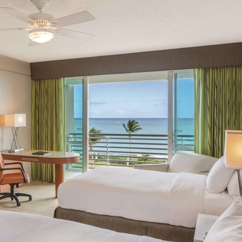 Oceanview Balcony Deluxe Room with 2 Double Beds | View from room