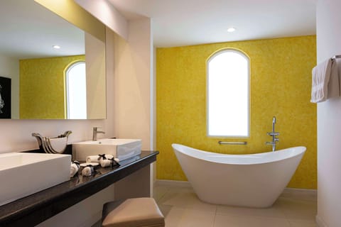 Free toiletries, hair dryer, towels, soap