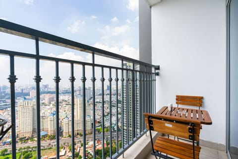 Economy Apartment, 2 Bedrooms | Balcony view