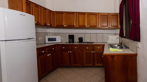 Junior Villa, 1 Bedroom | Private kitchen | Fridge, microwave, stovetop, coffee/tea maker