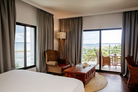 Tower Junior Suite Sea View | Premium bedding, soundproofing, free WiFi, bed sheets