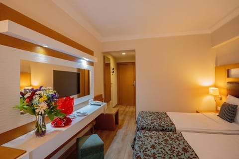 Standard Double or Twin Room | Minibar, in-room safe, bed sheets