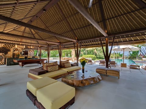 Villa, 5 Bedrooms | Living area | 42-inch flat-screen TV with satellite channels, TV, DVD player