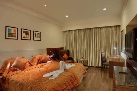 Deluxe Room | Pillowtop beds, minibar, in-room safe, desk