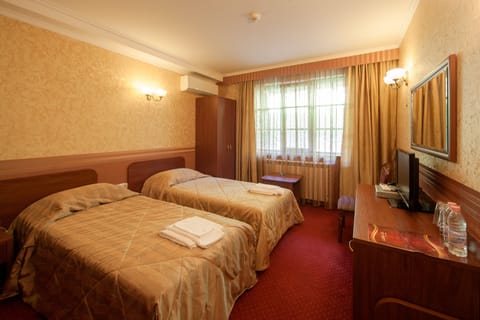 Economy Double or Twin Room | Minibar, in-room safe, free WiFi, bed sheets