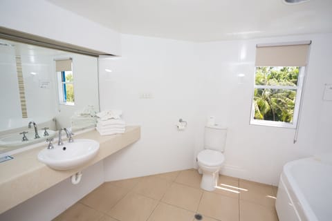 Executive Room, Non Smoking, Balcony | Bathroom | Hair dryer, towels