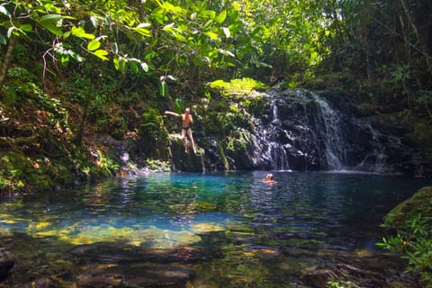 Pool waterfall