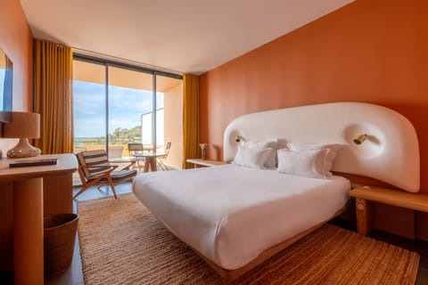 Mediterranean Room 25m2 with sea view terrace | Premium bedding, minibar, in-room safe, desk